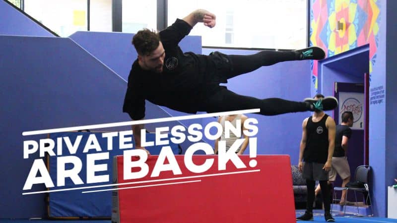 AcroSports adult private lessons are back Adult Private Lessons Are Back!