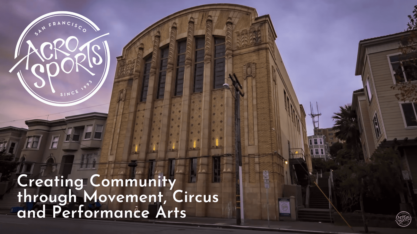 AcroSports: Creating Community through Movement, Circus and Performance Arts
