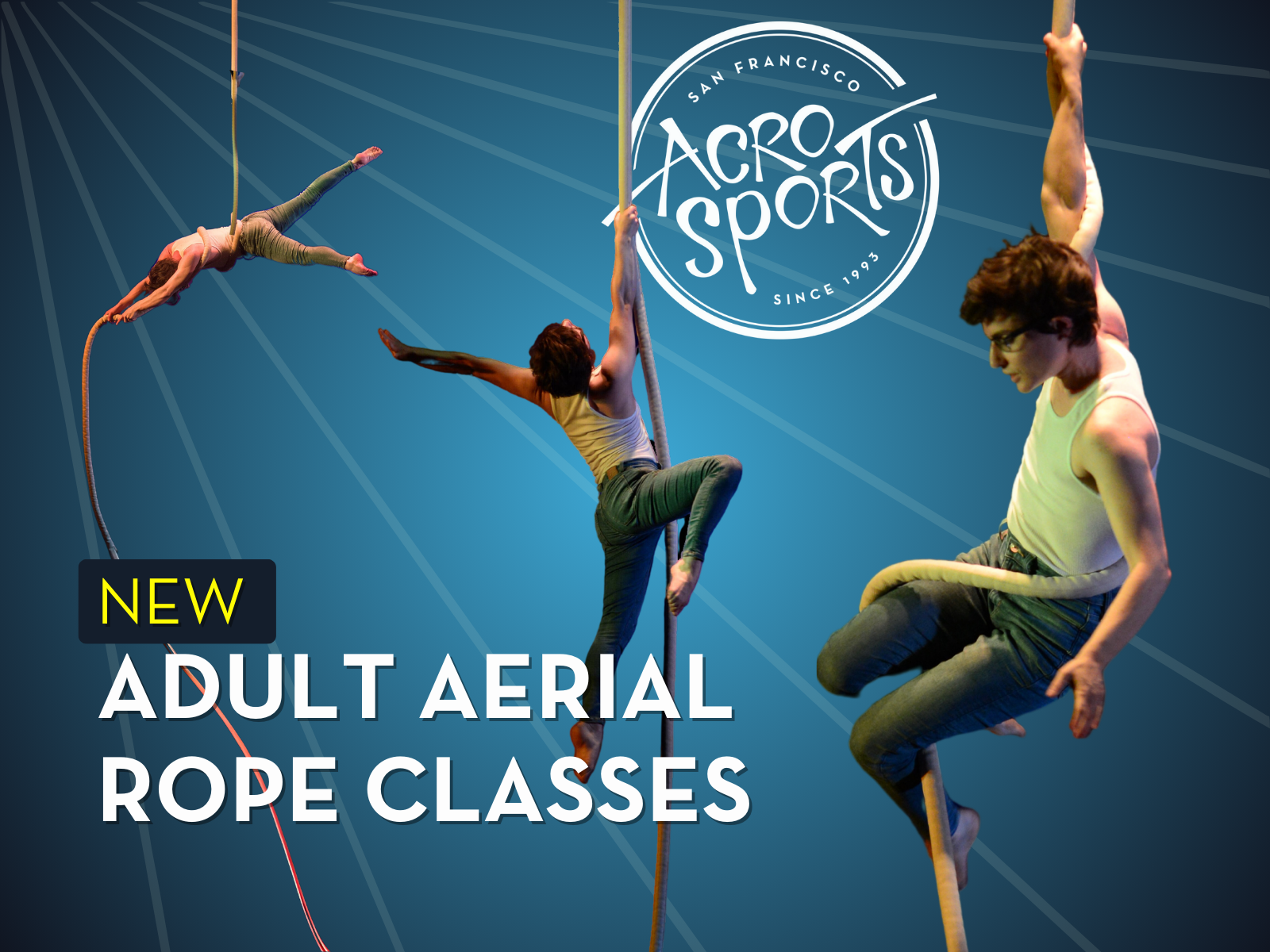 Acrosports New Adult Aerial Rope Classes