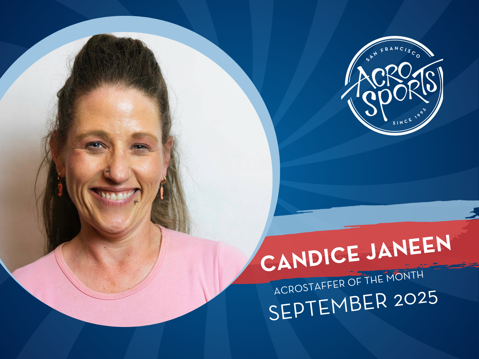 September Acrostaffer of the month